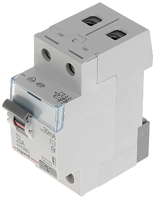 RESIDUAL CURRENT CIRCUIT BREAKER LE 411509 ONE PHASE AC TYPE 30 mA 25 A LEGRAND