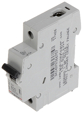 CIRCUIT BREAKER LE 419137 ONE PHASE 20 A B TYPE LEGRAND