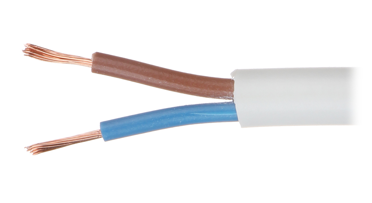 ELECTRIC CABLE OMY-2X0.5 - Wire section up to 1.5mm² - Delta