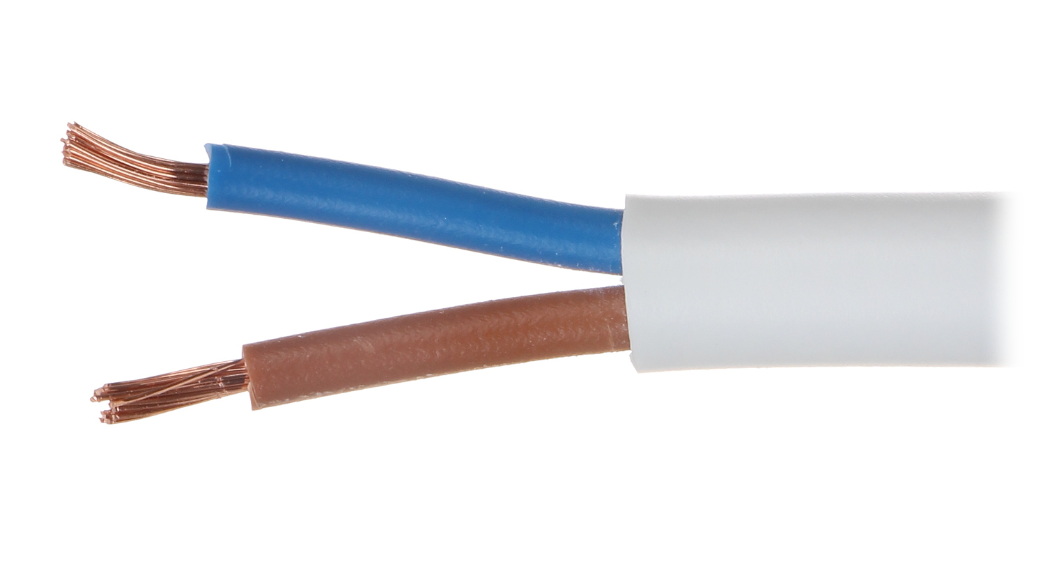 ELECTRIC CABLE OMY-2X1.5 - Wire section up to 1.5mm² - Delta