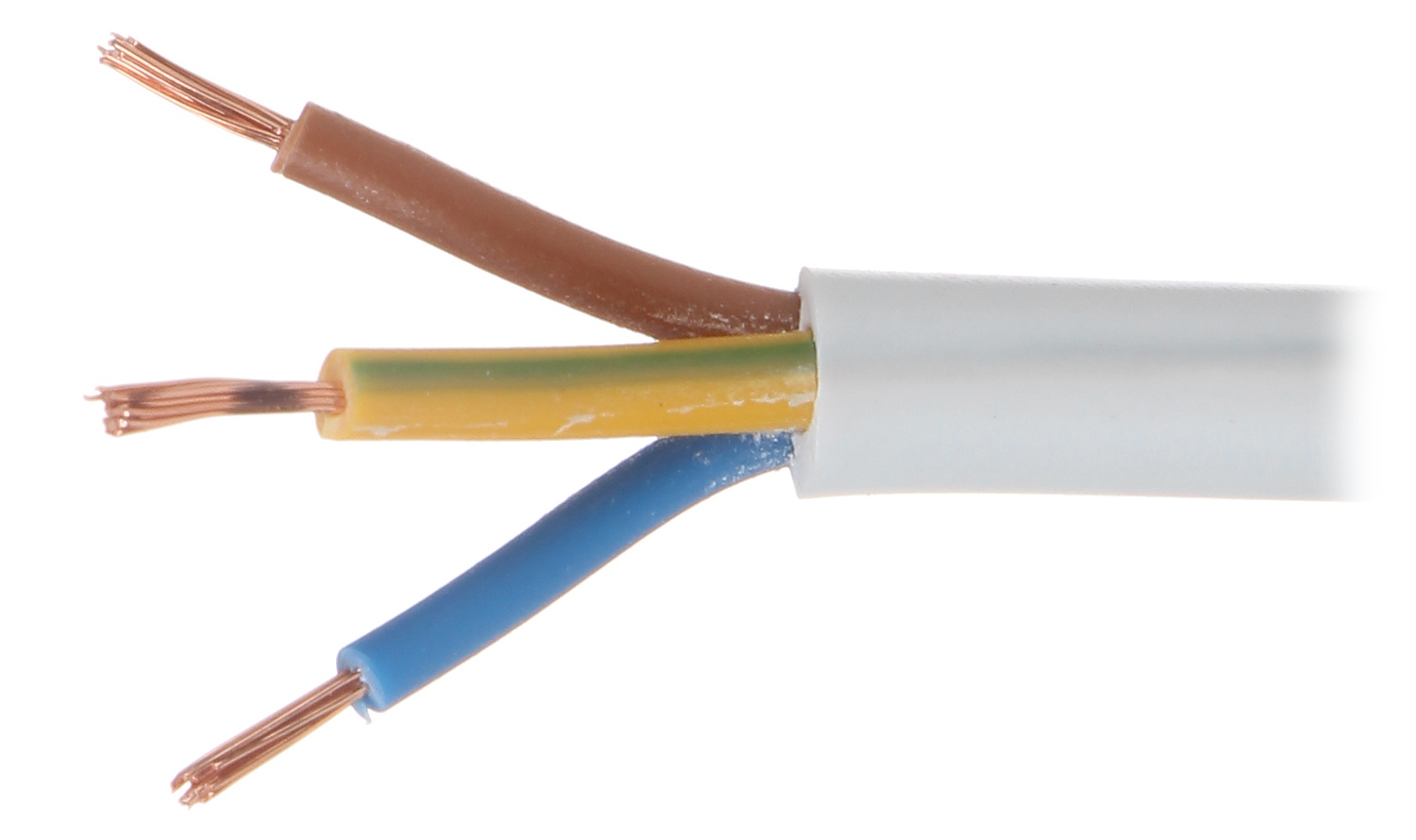 ELECTRIC CABLE OMY-3X0.5 - Wire section up to 1.5mm² - Delta
