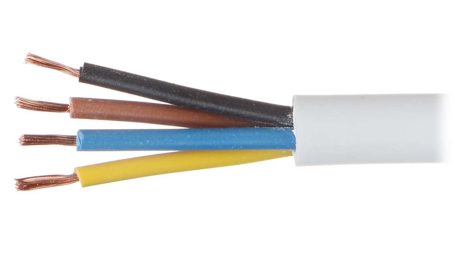ELECTRIC CABLE OMY-4X0.5 - Wire section up to 1.5mm² - Delta