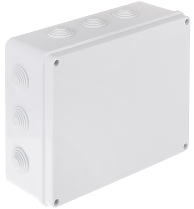 BRANCH JUNCTION BOX WITH CABLE GLANDS PK 300X250