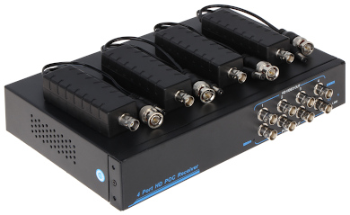 VIDEO AND POWER TRANSMITTERS VIA COAXIAL CABLE POC H204