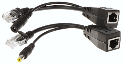 ADAPTER TO POWER SUPPLY VIA TWISTED PAIR CABLE POE UNI B