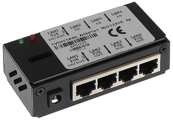 ADAPTER TO POWER SUPPLY VIA TWISTED PAIR CABLE POE UNI 4