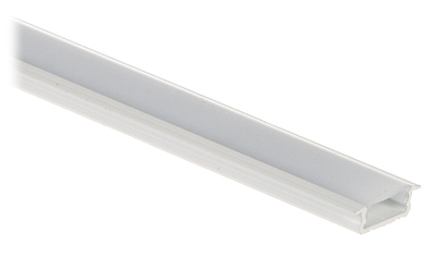 PROFILE WITH COVER FOR LED STRIPS PR LED RW 2M FLUSH WHITE