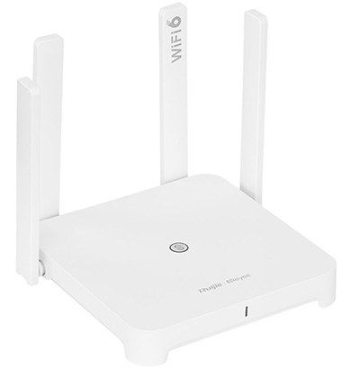 RUUTER RG EW1800GXPRO Wi Fi 6 2 4 GHz 5 GHz 574 Mbps 1201 Mbps REYEE
