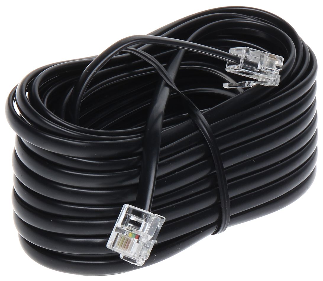CABLE RJ11-W/RJ11-W/7M 7 m - Telephone Connection Cables (RJ-9, RJ-11) -  Delta