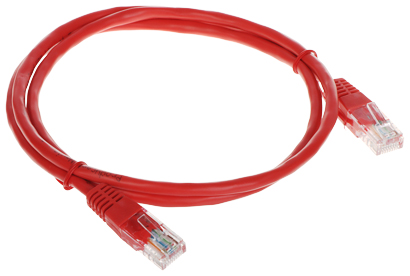 PATCHCORD RJ45 1 0 RED 1 0 m CONOTECH