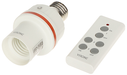 LIGHT BULB SOCKET WITH REMOTE CONTROL RS 6 Virone
