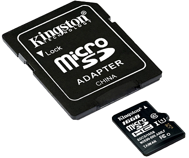 MEMORY CARD SD MICRO 10 16 KING UHS I SDHC 16 GB KINGSTON