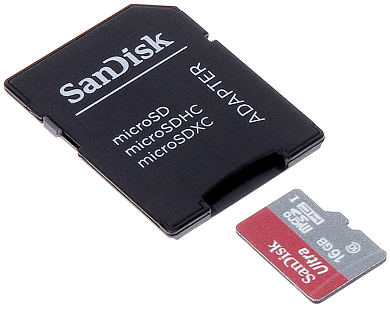 GEHEUGENKAART SD MICRO 10 16 SAND UHS I SDHC 16 GB SANDISK