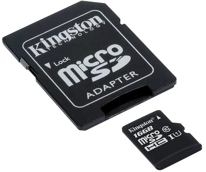 MEMORY CARD SD-MICRO-10/16 SDHC 16 GB KINGSTON - PenDrives and Memory Cards  - Delta