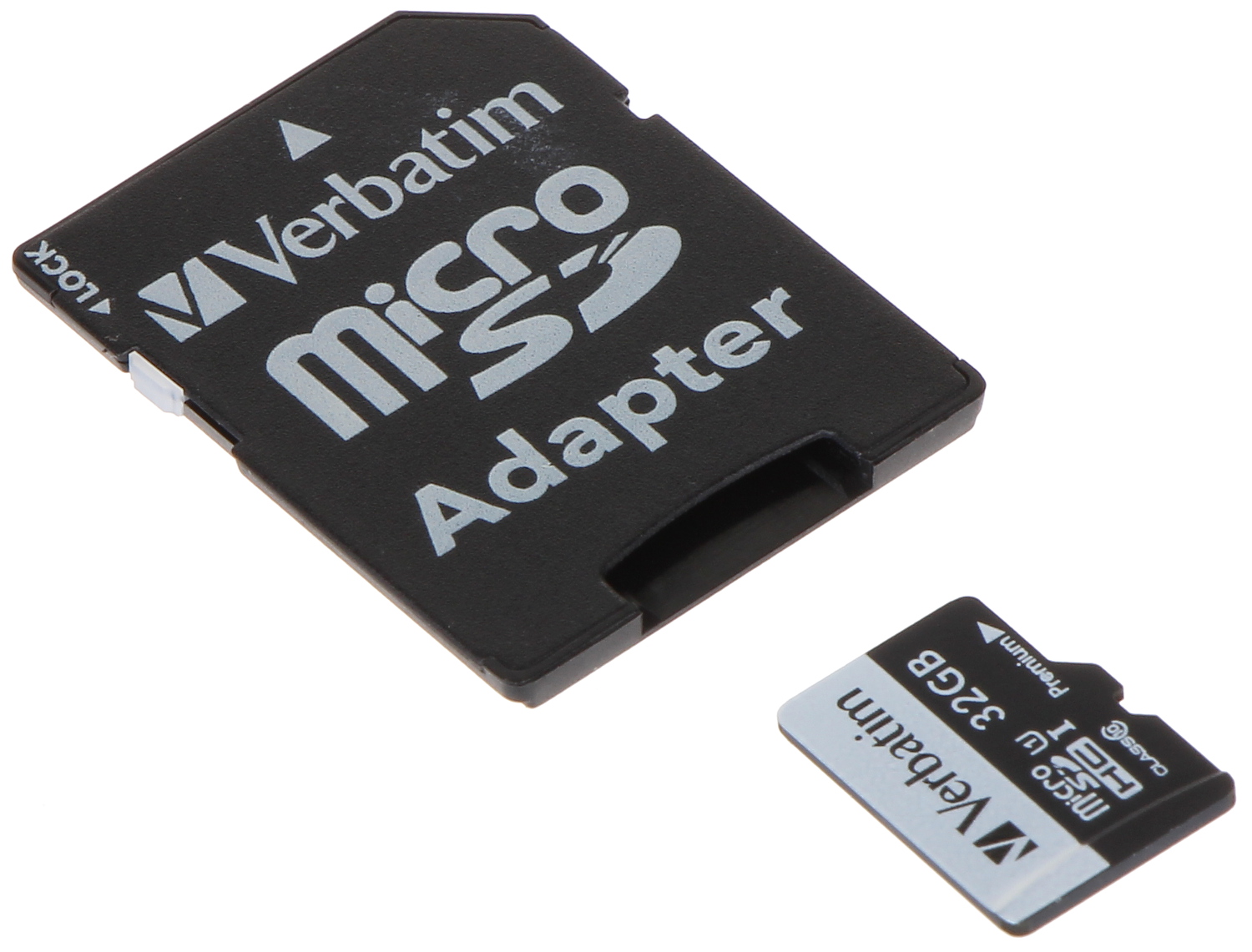 MINNEKORT SD-MICRO-10/32-VERB UHS-I, SDHC 32 GB VERBATIM - Minnebrikker og  minnekort - Delta