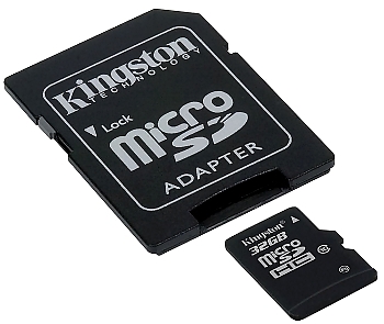 MEMORY CARD SD MICRO 10 32 SDHC 32 GB KINGSTON
