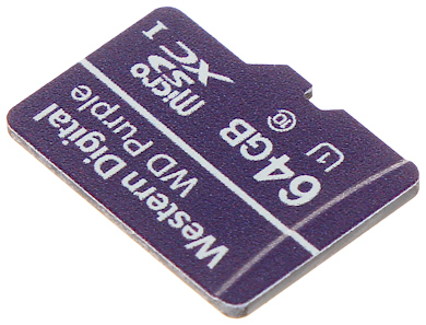 MINNESKORT SD MICRO 10 64 WD microSD UHS I SDXC 64 GB Western Digital