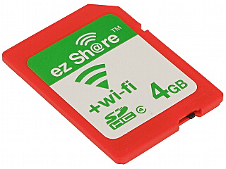 MEMORY CARD SD-WIFI/4A SDHC 4 GB - Memory Cards - Delta