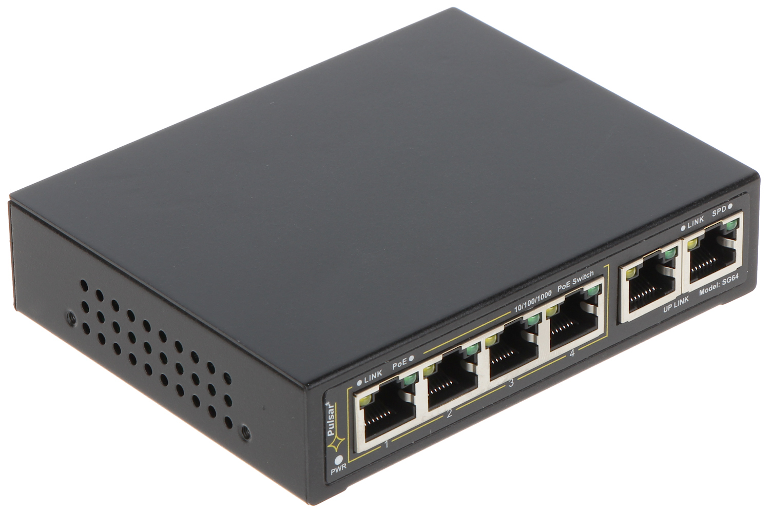 SWITCH POE SG-64 4-PORT PULSAR - PoE Switches with 8 Ports support - Delta