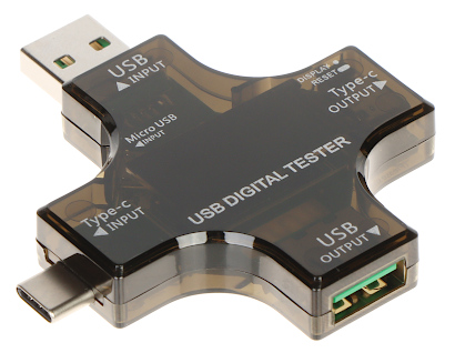 TESTER MULTIFUNC IONAL USB SP UT01 Spacetronik