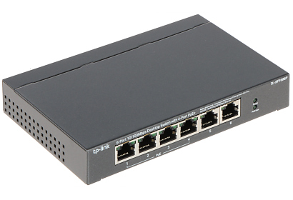 SWITCH POE TL SF1006P 6 PORTERS TP LINK