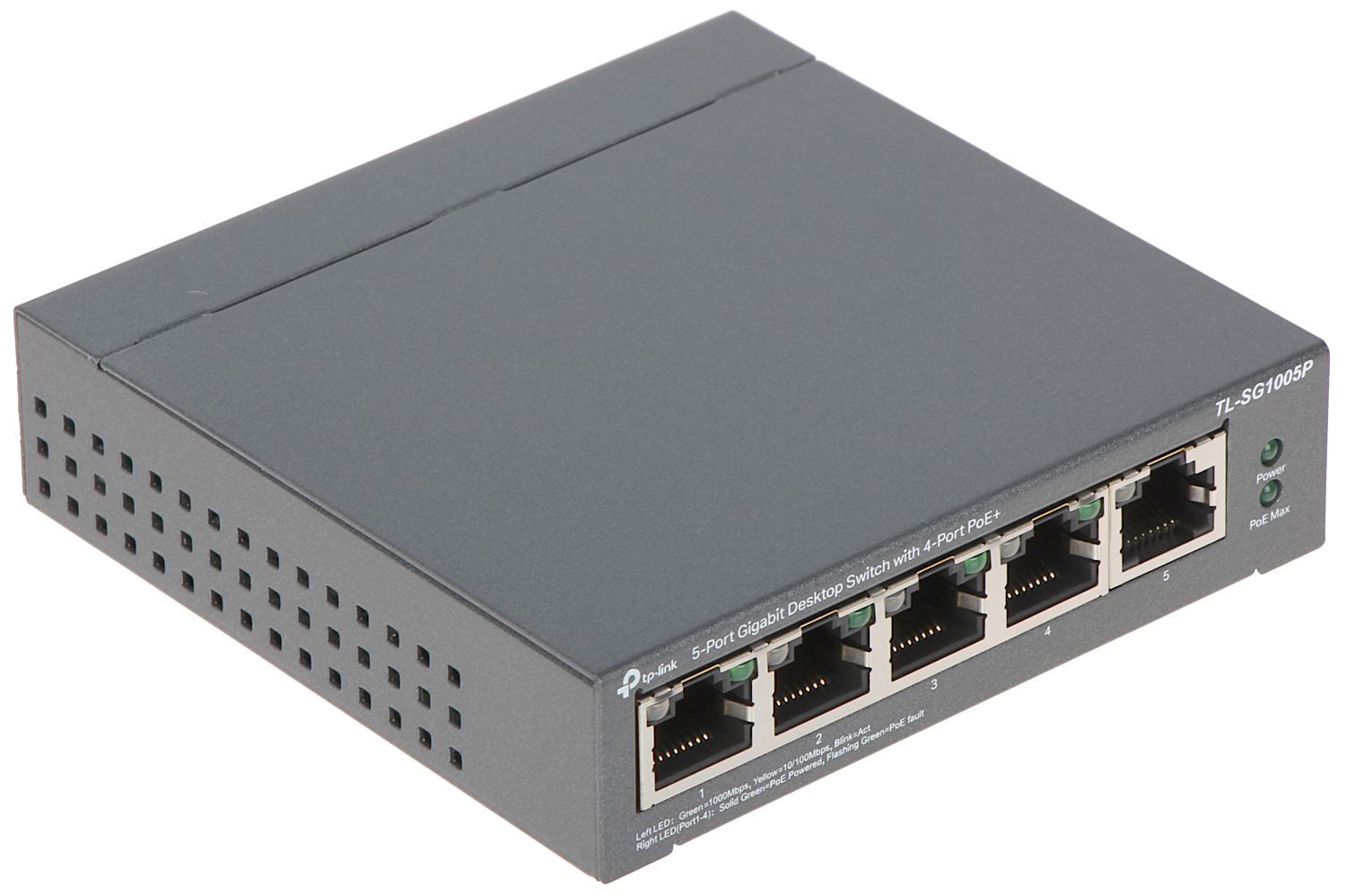 TP-Link Gigabit Ethernet Switch 5 Ports (4+1) POE 
