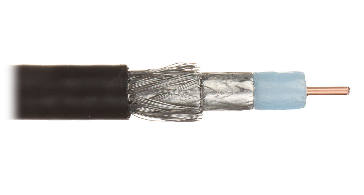 CABLE COAXIAL TRISET-113PE/500 - Cables coaxiales de 75 Ω para TV-SAT -  Delta