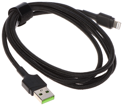 CABLE USB A LIGHTNING 1 2M GC 1 2 m Green Cell