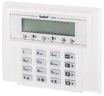 KEYPAD FOR ALARM CONTROL PANEL VERSA LCD GR SATEL