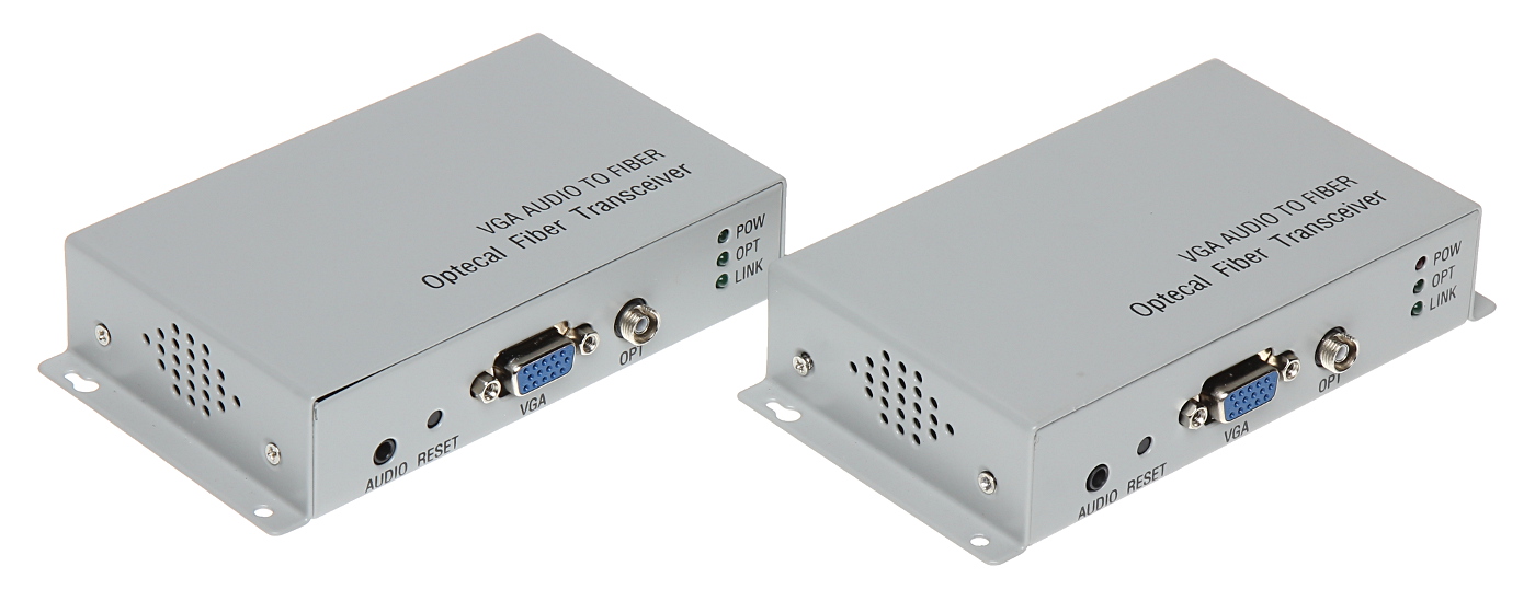 CONVERTIDOR VGA+AU/OFT - Convertidores de vídeo de fibra óptica - Delta