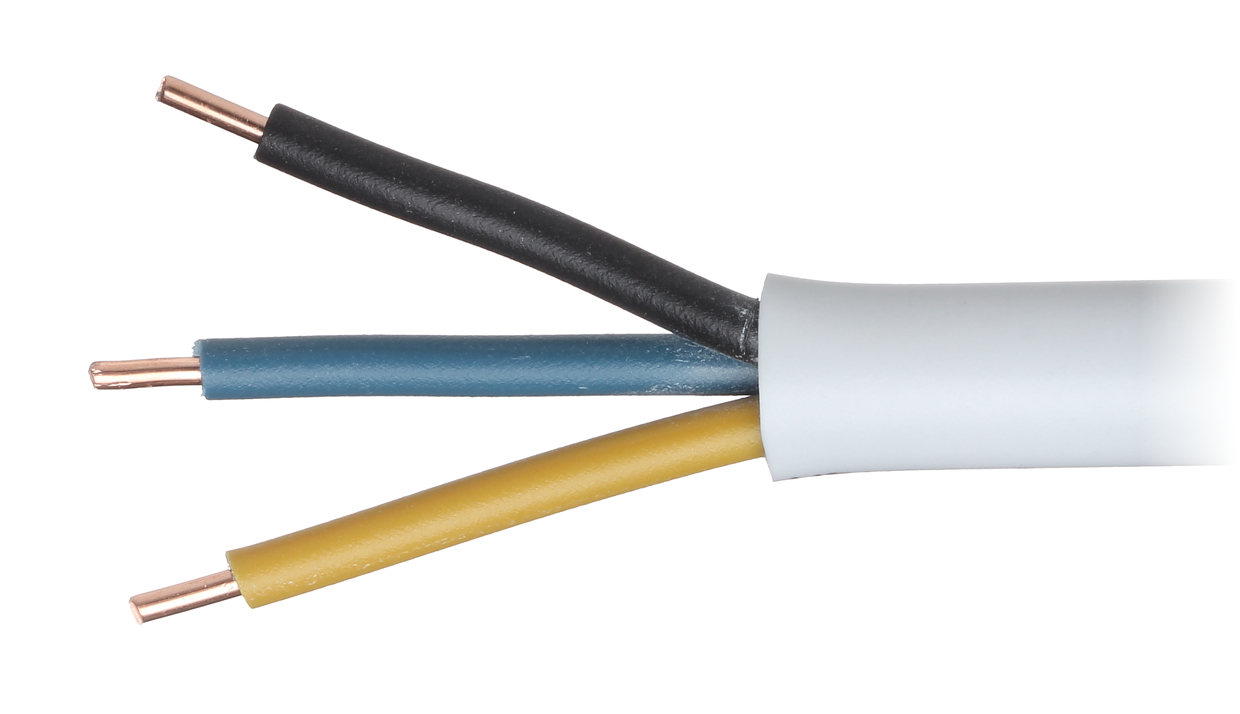 ELECTRIC CABLE YDY-3X1.5 - Wire section up to 1.5mm² - Delta