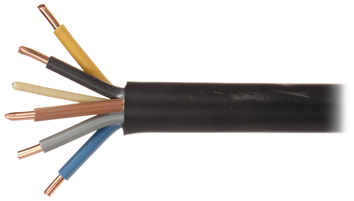 ELECTRIC CABLE YKY-5X6.0 - Wire section above 1.5mm² - Delta